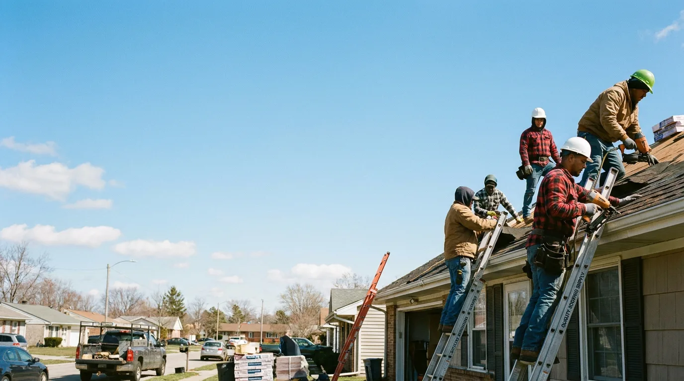 Roofing in Demotte, IN near me